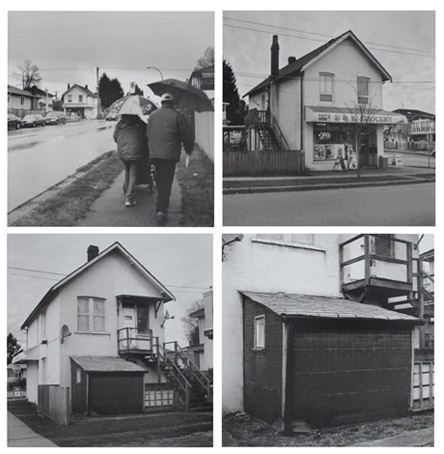 Jeff Wall Corner Store photographs set of four